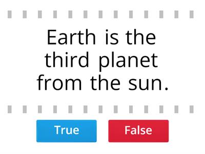 The Sun, Earth, Moon and Stars Reading Comprehension