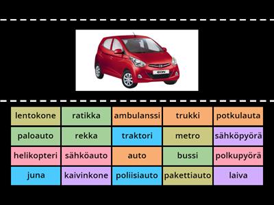 Kulkuvälineet - Vehicles