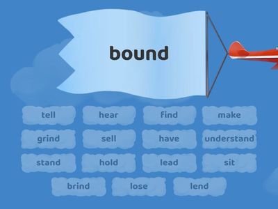 Соедини 1 и 2 форму глаголов (запомни что у этих глаголов 2 и 3 формы совпадают)