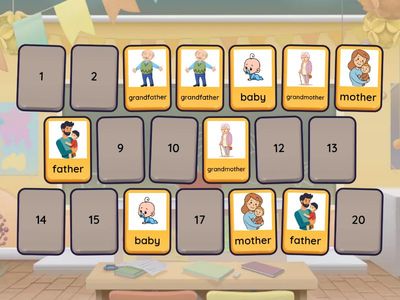 Unit 3: Vocabulary 1 (Matching Game)