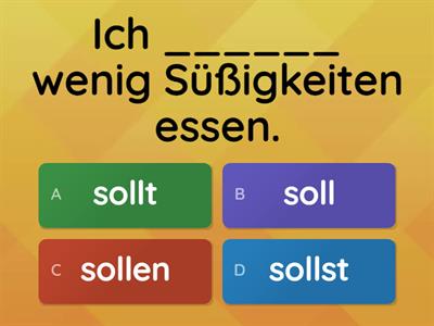 Modalverb sollen / Deutsch 6 Hallihallo НУШ 