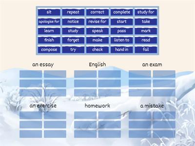 GW B1 Unit 3 Vocabulary