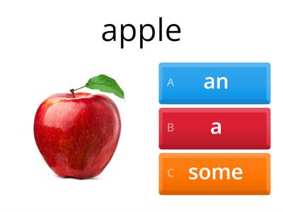 Today 2. Unit 2B. A/An, Some