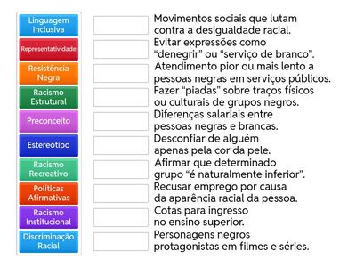 Com base no Exemplo acha o Conceito