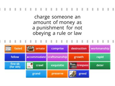 B2+, UNIT 6A (vocabulary to the reading text, p. 78-79)