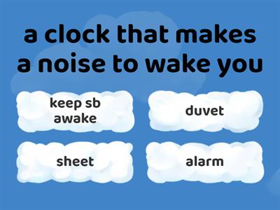 English File Upper-intermediate 6B Vocabulary: Sleep
