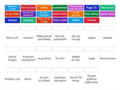 Everyday English - Unit 7, Steps plus