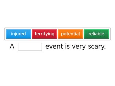 Vocabulary Review: Tornado Chasers