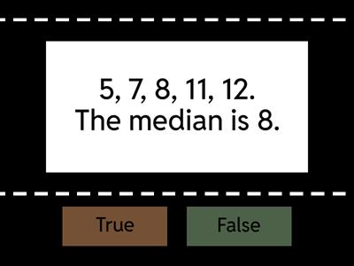 Averages and Range - True or False?