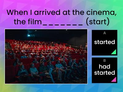 Past simple and past perfect