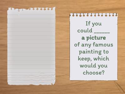 give, take, get (discussion)