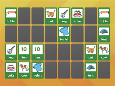 Fronting and Backing pairs game 
