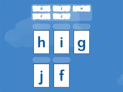 大小寫字母配對