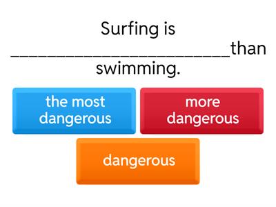 Degrees of comparison