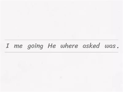 Reported questions: unjumble