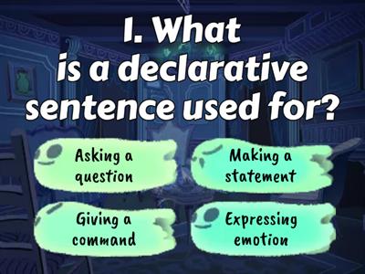 English sentence