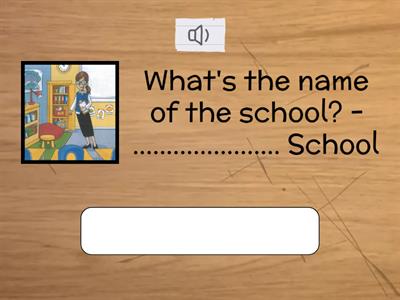 Starters 3 - Test 1 - Listening - Part 2