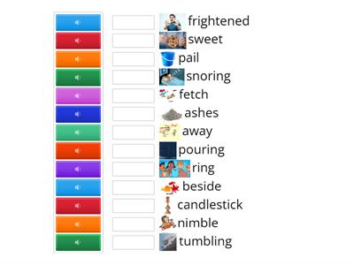 nursery rhyme vocabulary