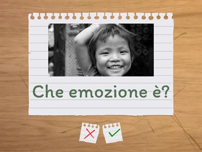 LE EMOZIONI PRIMARIE