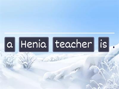 Be: Affirmative, interrogative, negative