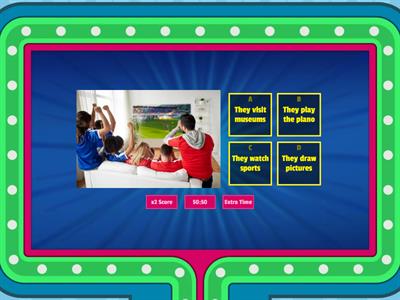 Weekend Activities! ESL