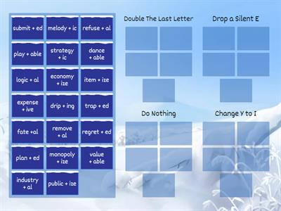 6.7 Double, Change, Drop OR do nothing?