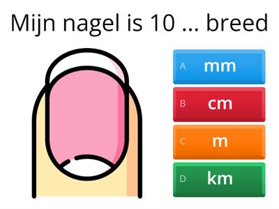 Ligo BOW - rekenen - lengte schatte, 'is het mm, cm, m of km'