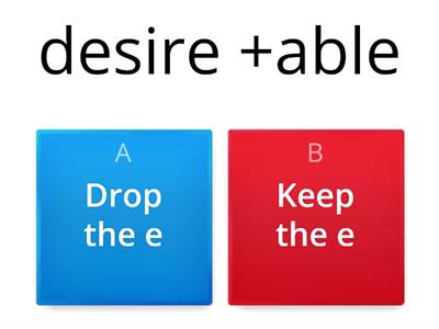 10.2 Drop the e Rule