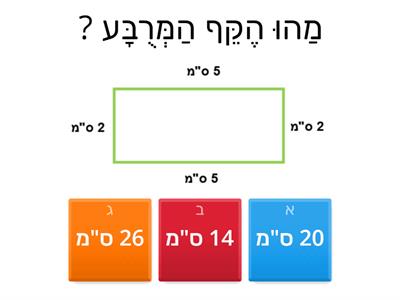 היקף מצולעים 