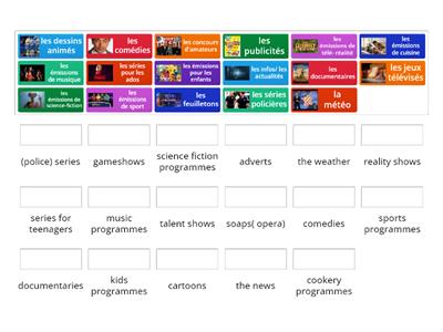 TV programmes French