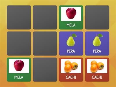 MEMORY ALBERI-FIORI-FRUTTI