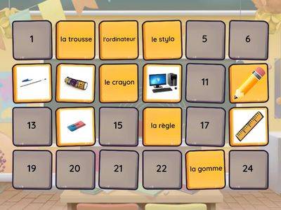 Les objets de la classe - Gli oggetti della classe