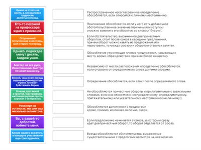 ОГЭ - русский язык - синтаксис и пунктуация: обособление