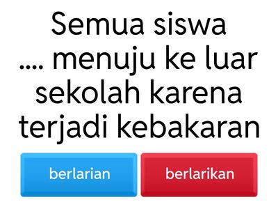 Imbuhan ber-an dan ber-kan