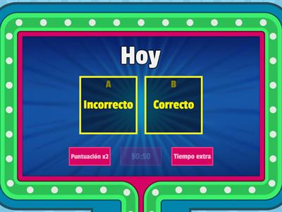 Correcto vs Incorrecto