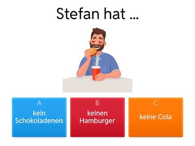AKKUSATIV für KINDER: KEIN - KEINE - KEINEN