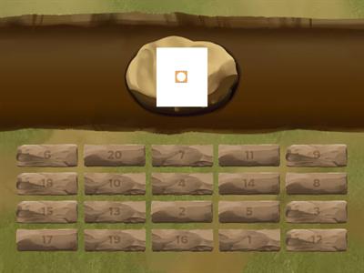Numicon Number Recognition 1-20 Find the Match