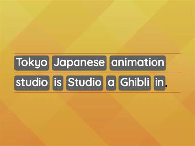 Own it 2, unit1. AROUND THE WORLD. Welcome to Studio Ghibli