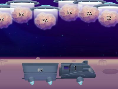 Z z Przebij balon z sylabą...