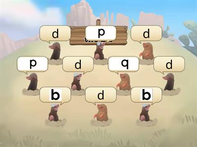 Hit the D: reversal b/d/p/q 