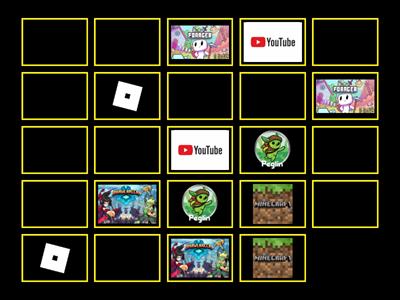 Jogo da memória de app e jogos.io.richard