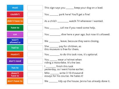 Modal Verbs