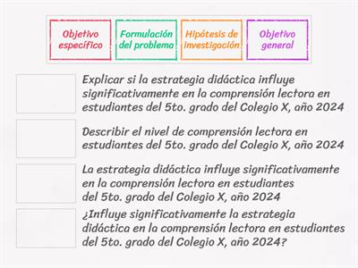 Relaciona las columnas