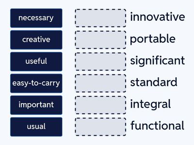 Viewpoint - Checkpoint units 4 to 6; Vocabulary: formal adjectives