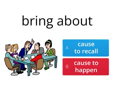 Phrasal Verb BRING