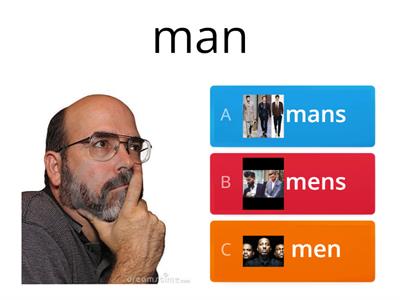 Irregular Plural Nouns - T3