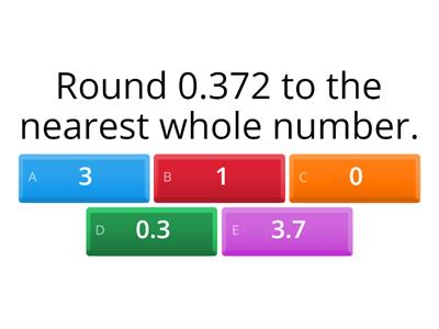 Rounding to the Nearest Whole, Tenth, & Hundredth
