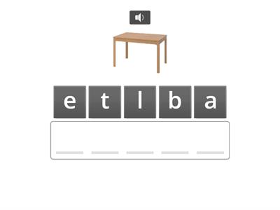 Things in the classroom