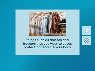 Insight Elementary Clothes and Accessories