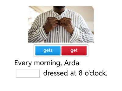  present simple - third person